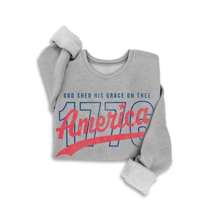 HRTandLUV - Wholesale Sweatshirt - Women's - GOD SHEED HIS GRACE ON THEE MINERAL SWEATSHIRTS5