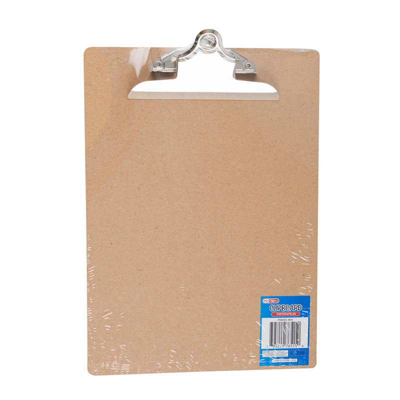 Deluxe Import Trading - Wholesale Clipboard - Clipboard - 1 Piece - Size A4 - Medium-Density Fiberboard0