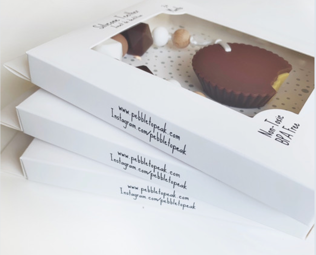 Pebble To Peak – wholesale Teether (not clip-on) – Baby – Peanut Butter Cup Treat Teether0