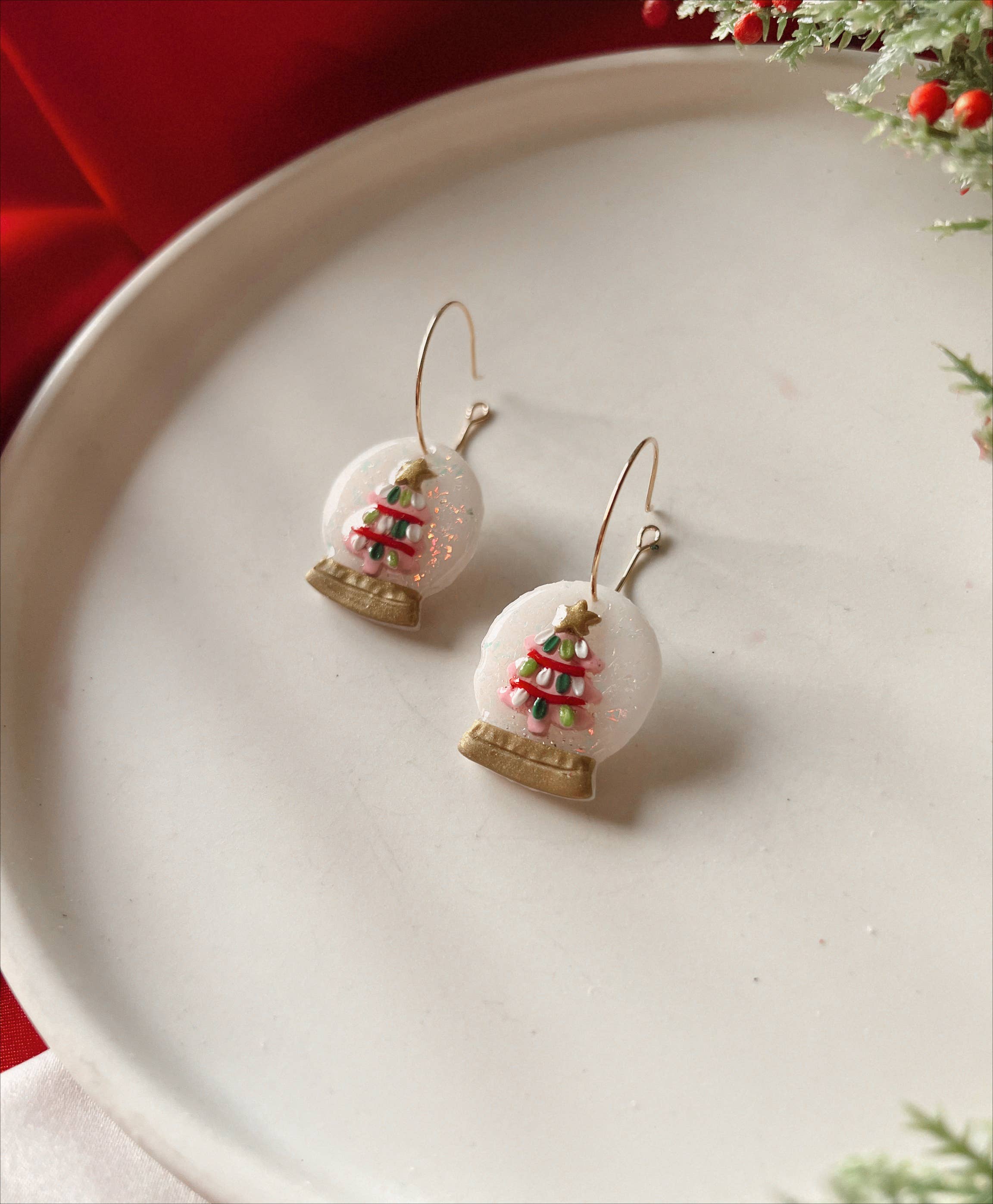 Made For More - Wholesale Dangle Earrings - Christmas Earrings | Holiday Earrings | Clay Earrings