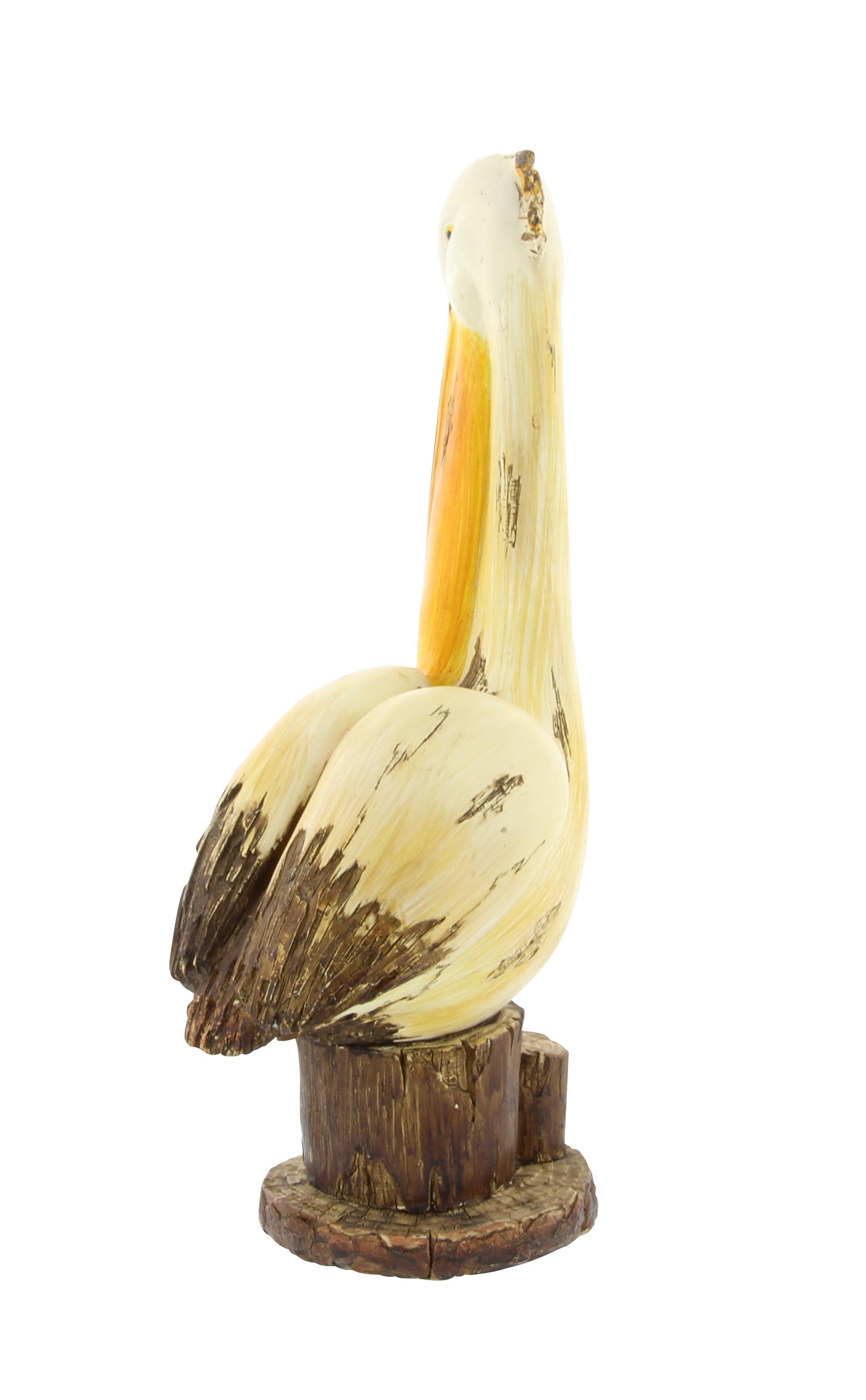Import Corner – wholesale Sculpture – A-58223: POLYSTONE PELICAN 7"W, 18"H3