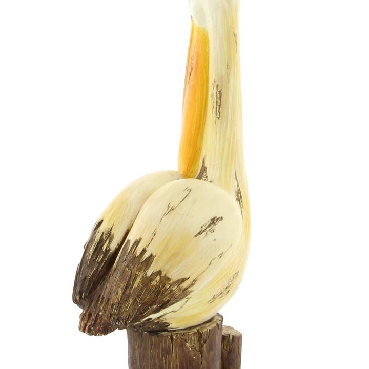 Import Corner – wholesale Sculpture – A-58223: POLYSTONE PELICAN 7"W, 18"H3