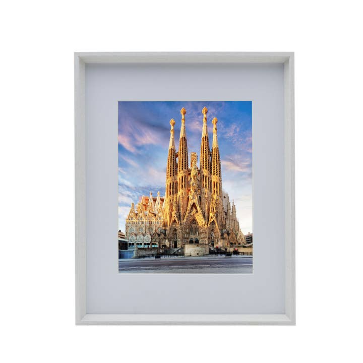 Studio Nova 17x21in White MDF Wall Frame 16x20 matted 11x14 for wholesale on Faire5