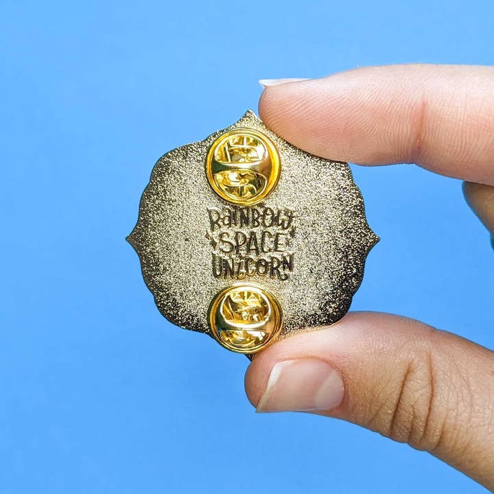 Rainbow Space Unicorn - Wholesale Reversspeld/knoop - Pincode voor tijdreisvergunning1