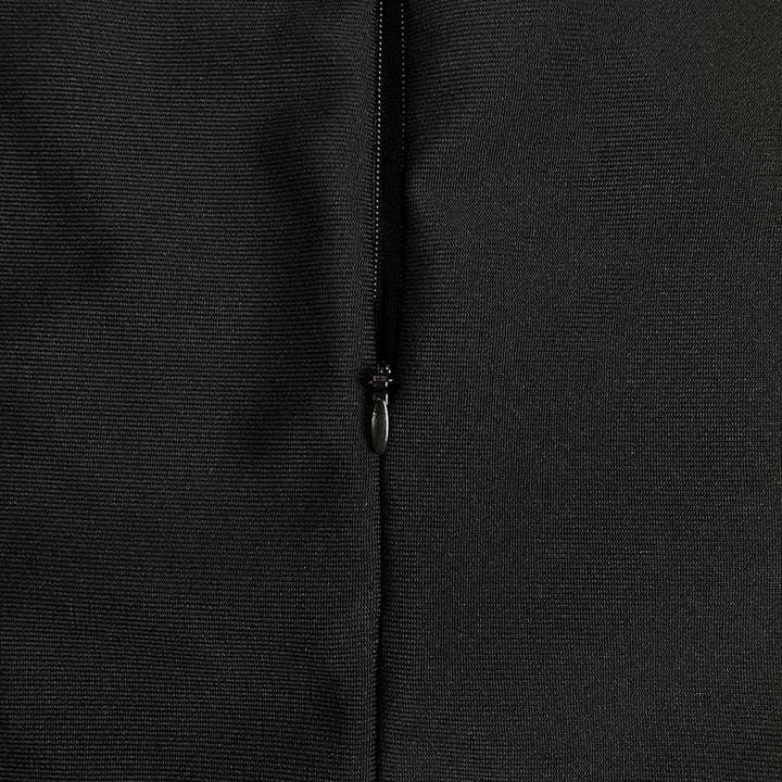 Black DR759 Noir Petal Cutout Bandage Dress with Sculpted Detail for wholesale on Faire13