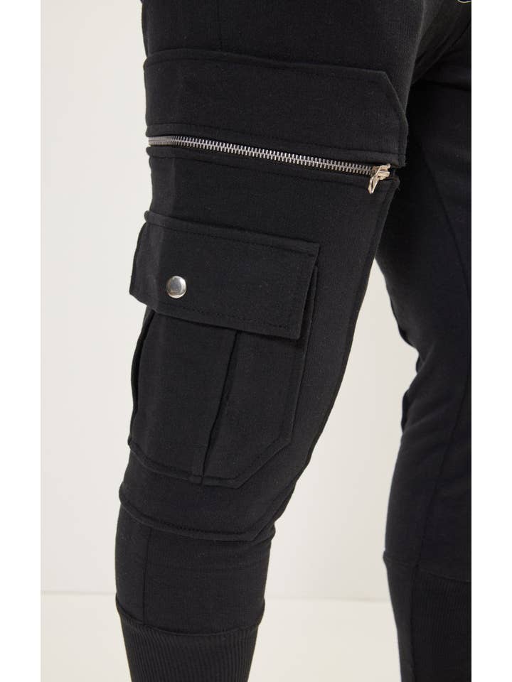 Men's Destination Jogger - Black for wholesale on Faire8