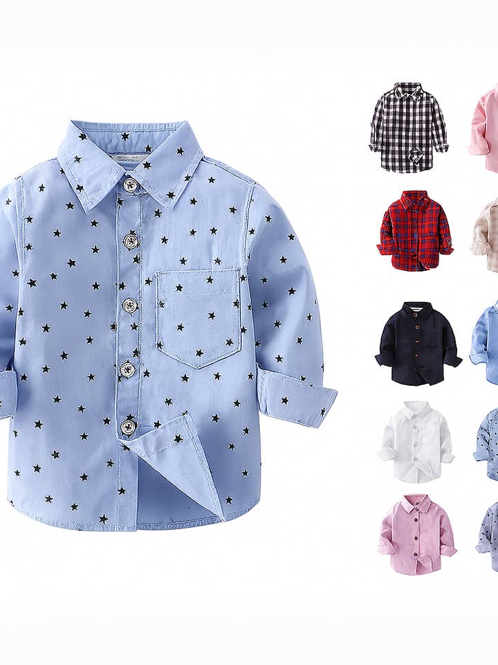 Baby Toddler Button-Down Shirt and other Purchase Wholesale button down shirt. Free Returns & Net 60 Terms on Faire trending on Faire.