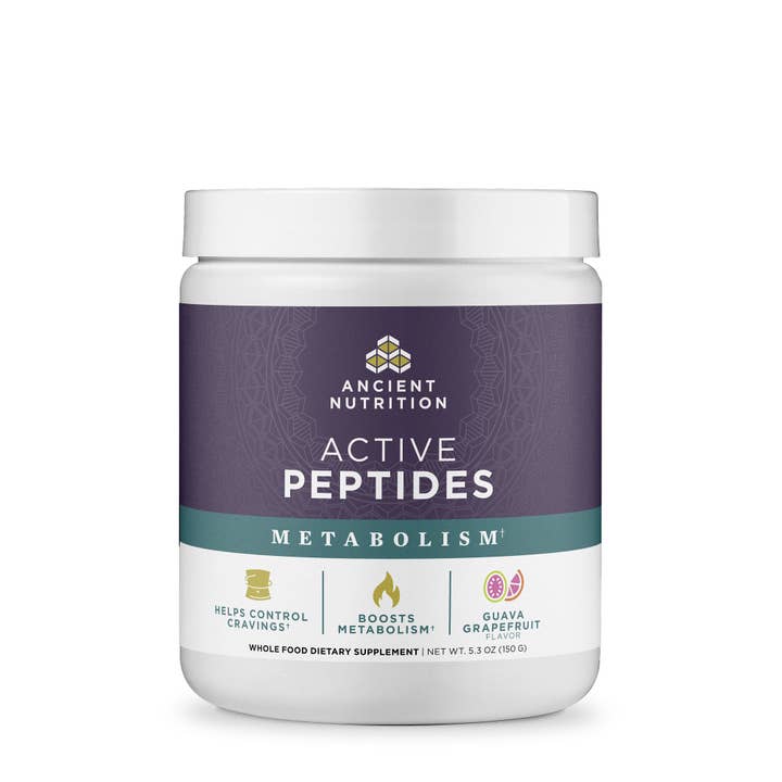 Active Peptides Metabolism | Powder Guava Grapefruit (25 Servings) for wholesale by Ancient Nutrition