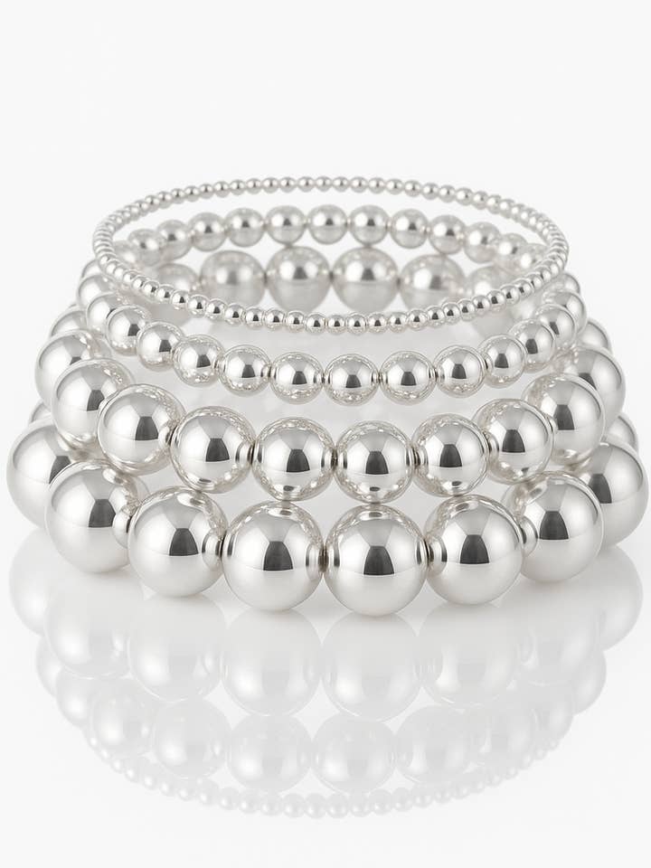 Der Silver Stack für den Großhandel von Coco's Beads and Co