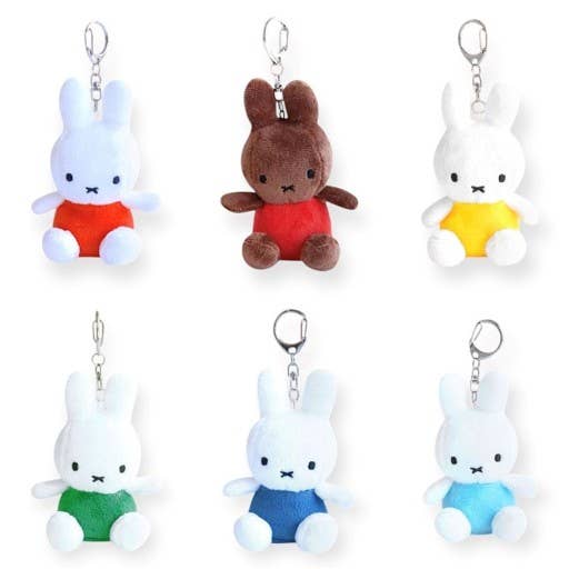 K-Wonderland - Vente Porte-clés – femme - Porte-clés porte-bonheur en peluche classique Miffy0