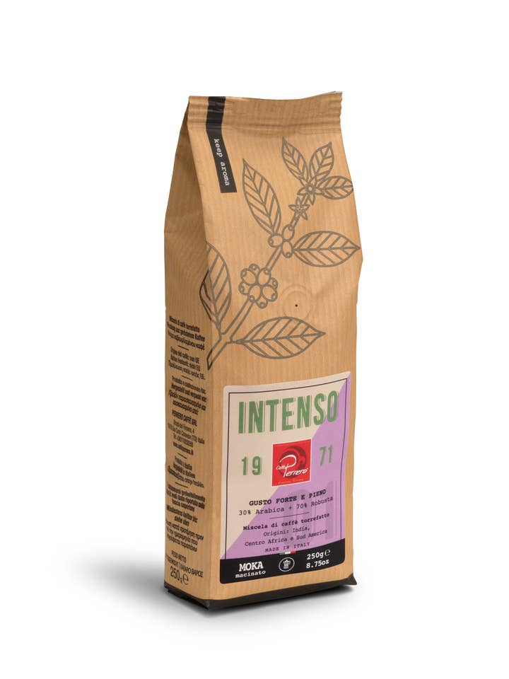 Perrero Coffee Intense Blend 250g for wholesale by Caffè Perrero