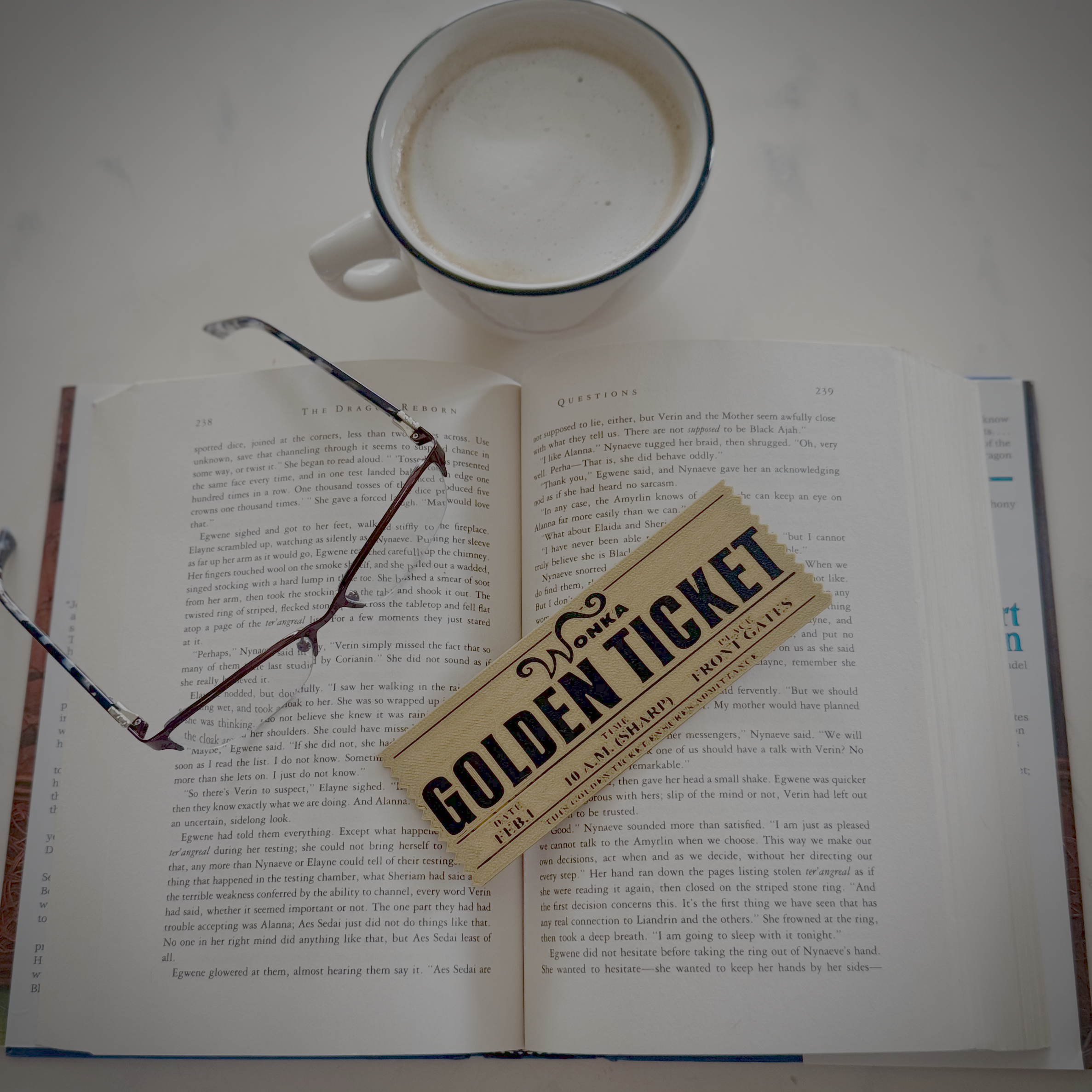 Twisted Layers - Wholesale Bookmark - Willy Wonka Golden Ticket 3D Bookmark3