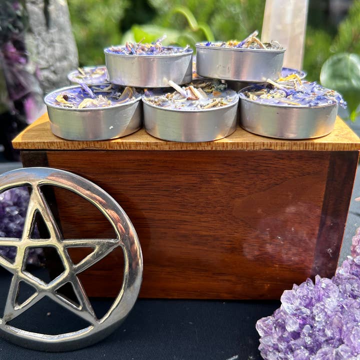 You Are Uniquely Magic - Wholesale Tea Light Candles - Psychic Powers, Intuition Tealight Spell Candles2