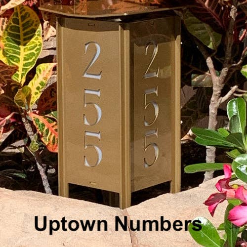 TedStuff - Wholesale Buiten/gazonlicht - RadiantLight 14" hoge ADRESMARKERING Landschapsverlichting - Tuinverlichting3