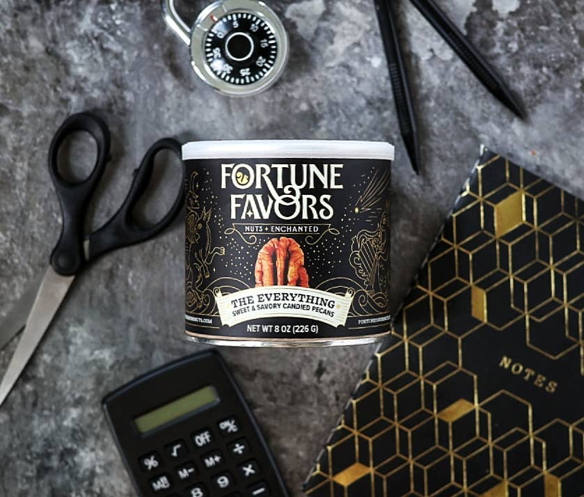 Fortune Favors - Wholesale Nuts - 8oz Fortune Favors The Everything Candied Pecans2