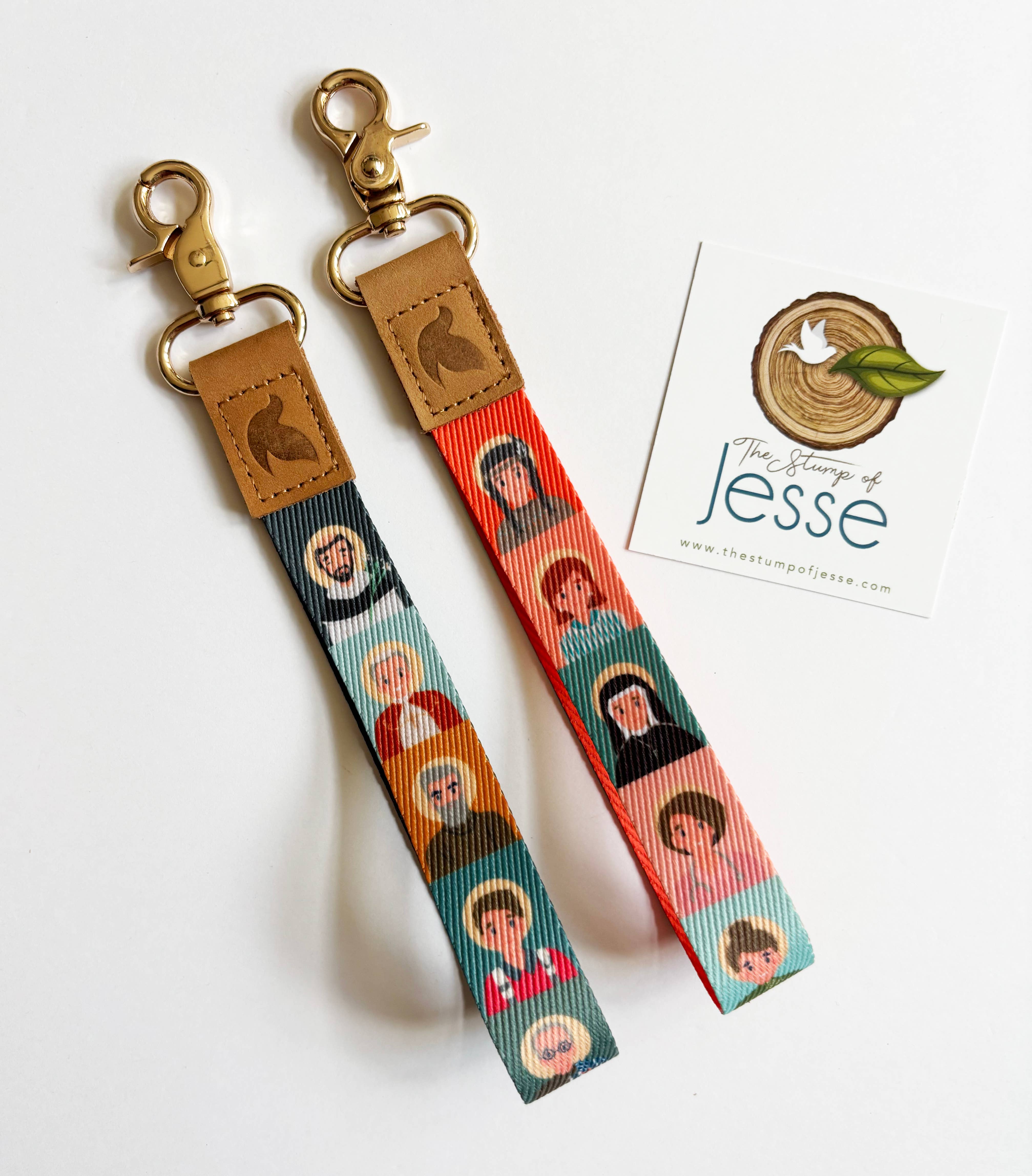 The Stump of Jesse – wholesale Nyckelring - Unisex – Armband och nyckelringar med manliga och kvinnliga helgon8