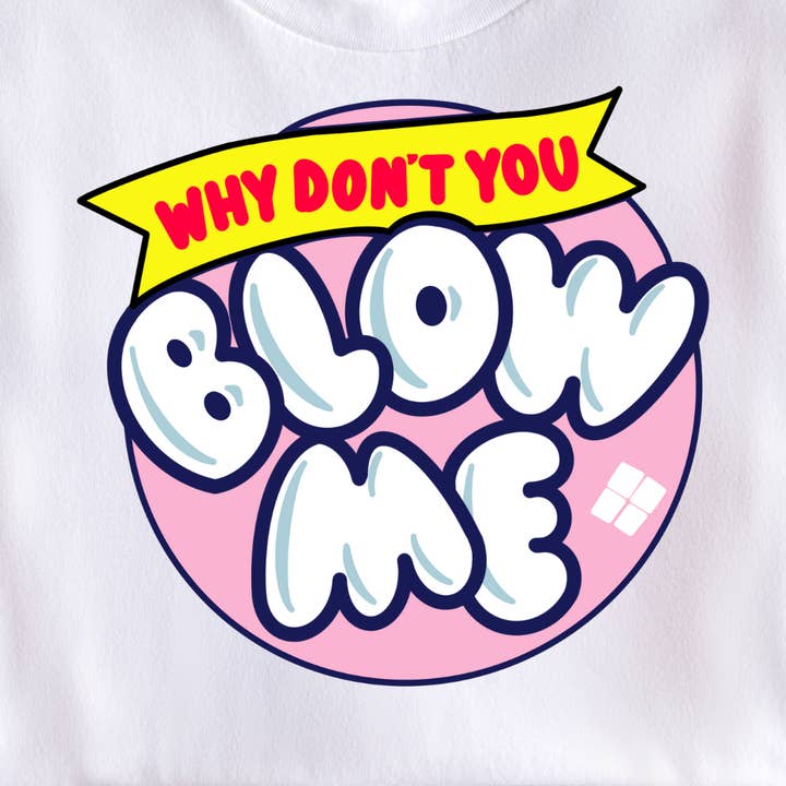 Blow Me TRANSFER for wholesale by Sassy and Sublime