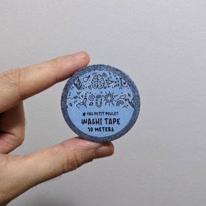Science Doodles | Washi Tape for wholesale by Yas Petit Poulet