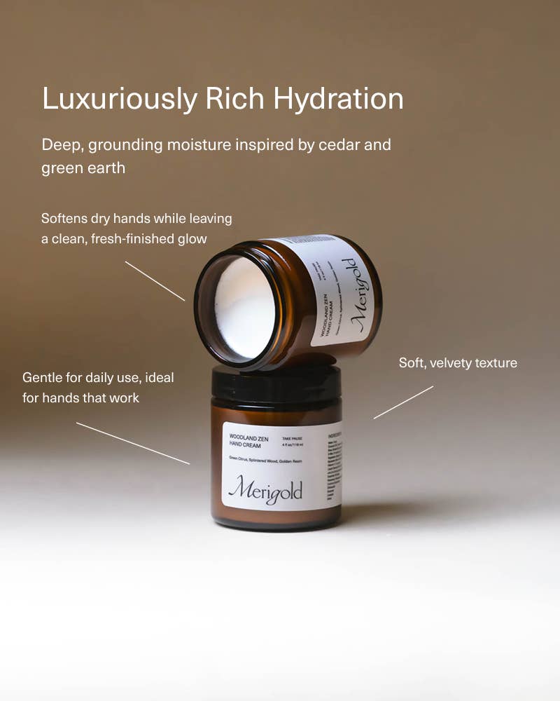 Merigold - Wholesale Hand Cream/Lotion - Woodland Zen Hand Cream4