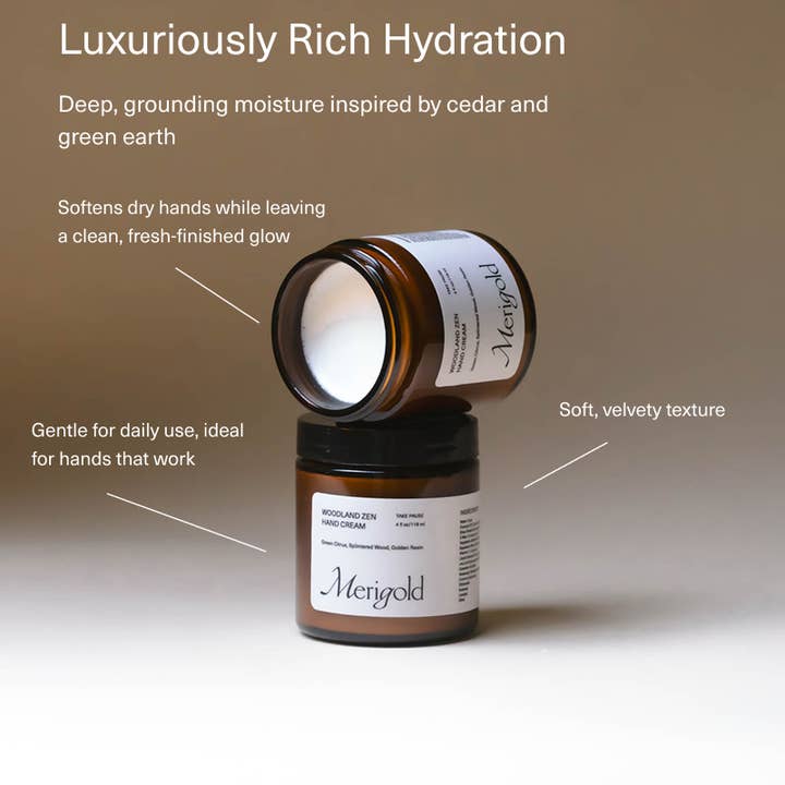 Merigold - Wholesale Hand Cream/Lotion - Woodland Zen Hand Cream4