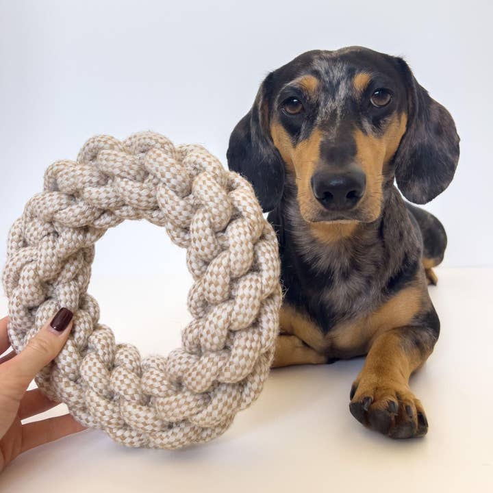 Furry Tails – wholesale Pet rope toy – Dog – Natural Hemp Dog Rope Toys6
