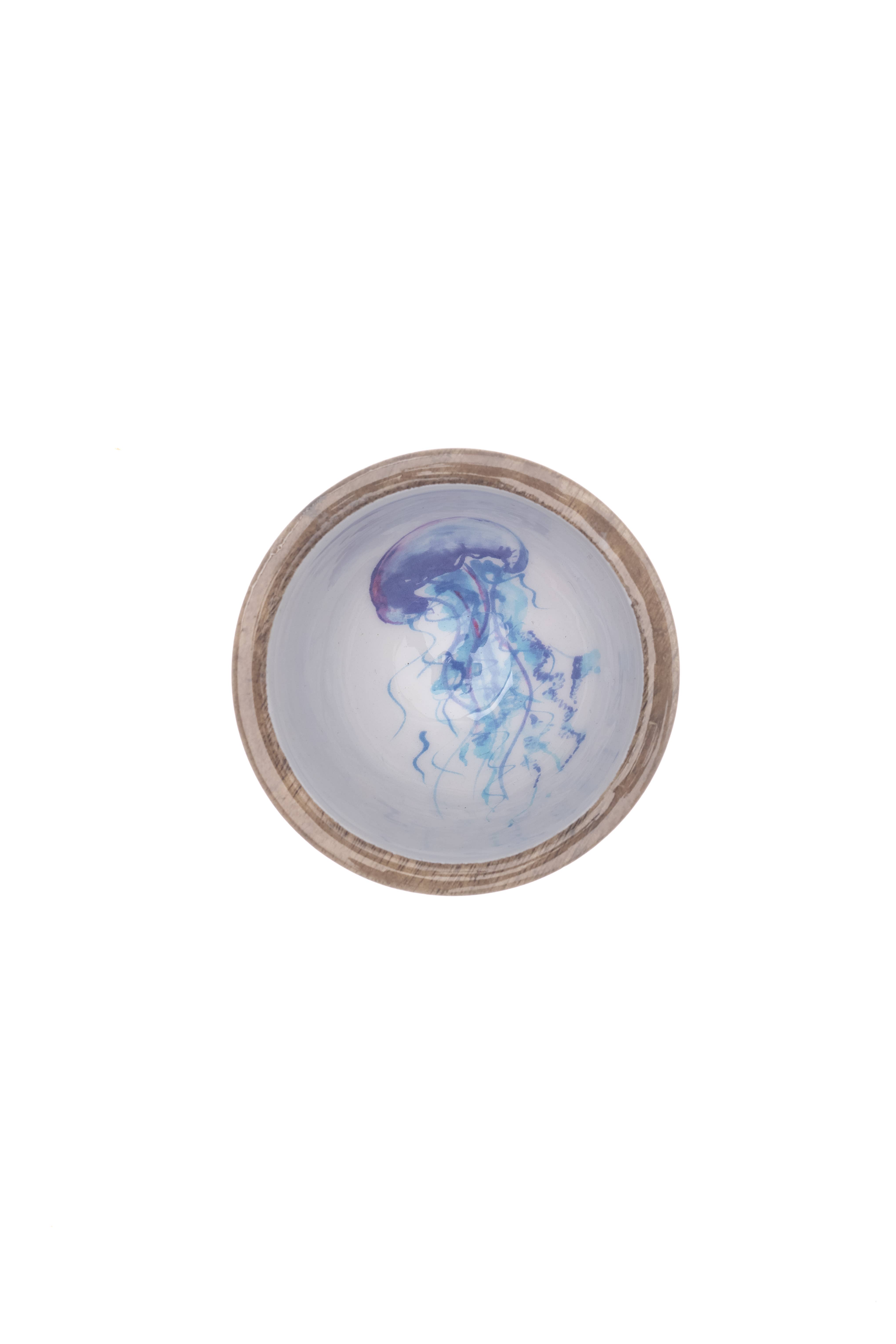 Shoeless Joe Ltd – wholesale Decorative plate/dish/bowl – Jellyfish Nut Bowl0