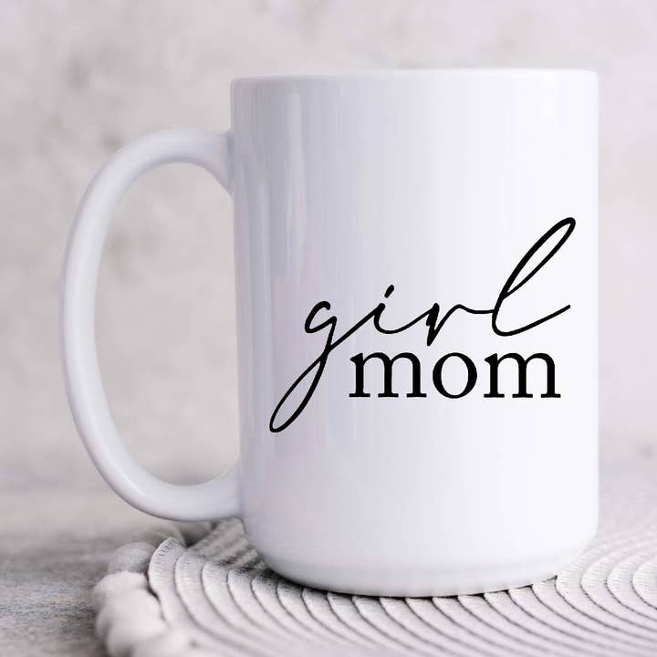 Girl Mom koffiemokken van 15 oz voor wholesale door SheMugs