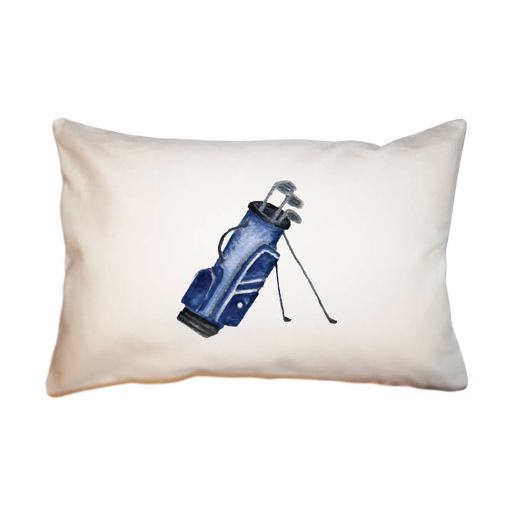 golfclubtas groot rechthoekig kussen voor wholesale door Tina Labadini Designs
