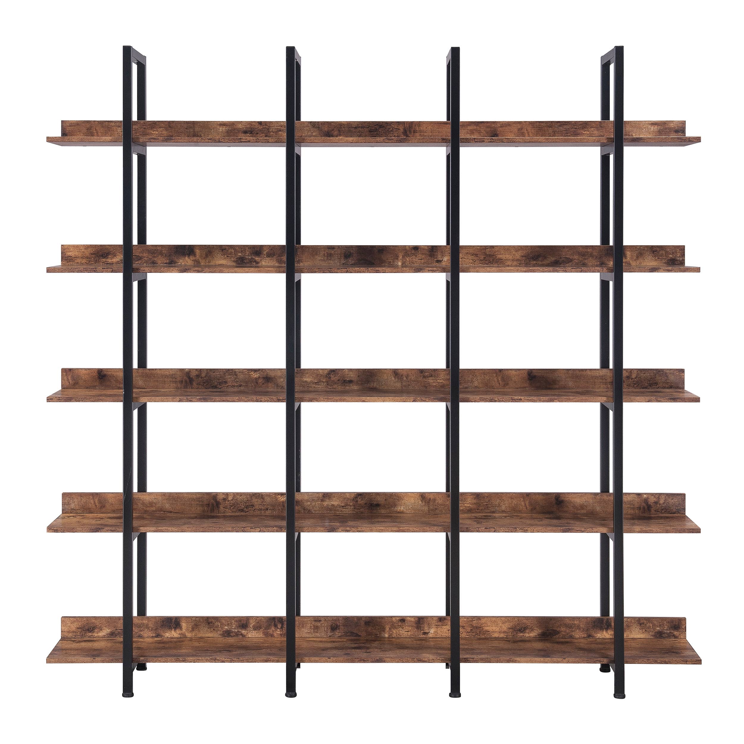 39F Inc. - Wholesale Bookcase - 5-Tier Industrial Bookcase Shelves Metal Frame,5 Colors29
