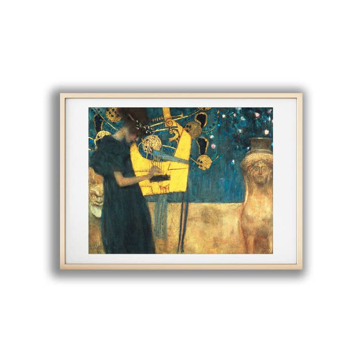 Go To Design - Wholesale Art Print - Fine art print The Music by Klimt unframed wall art3