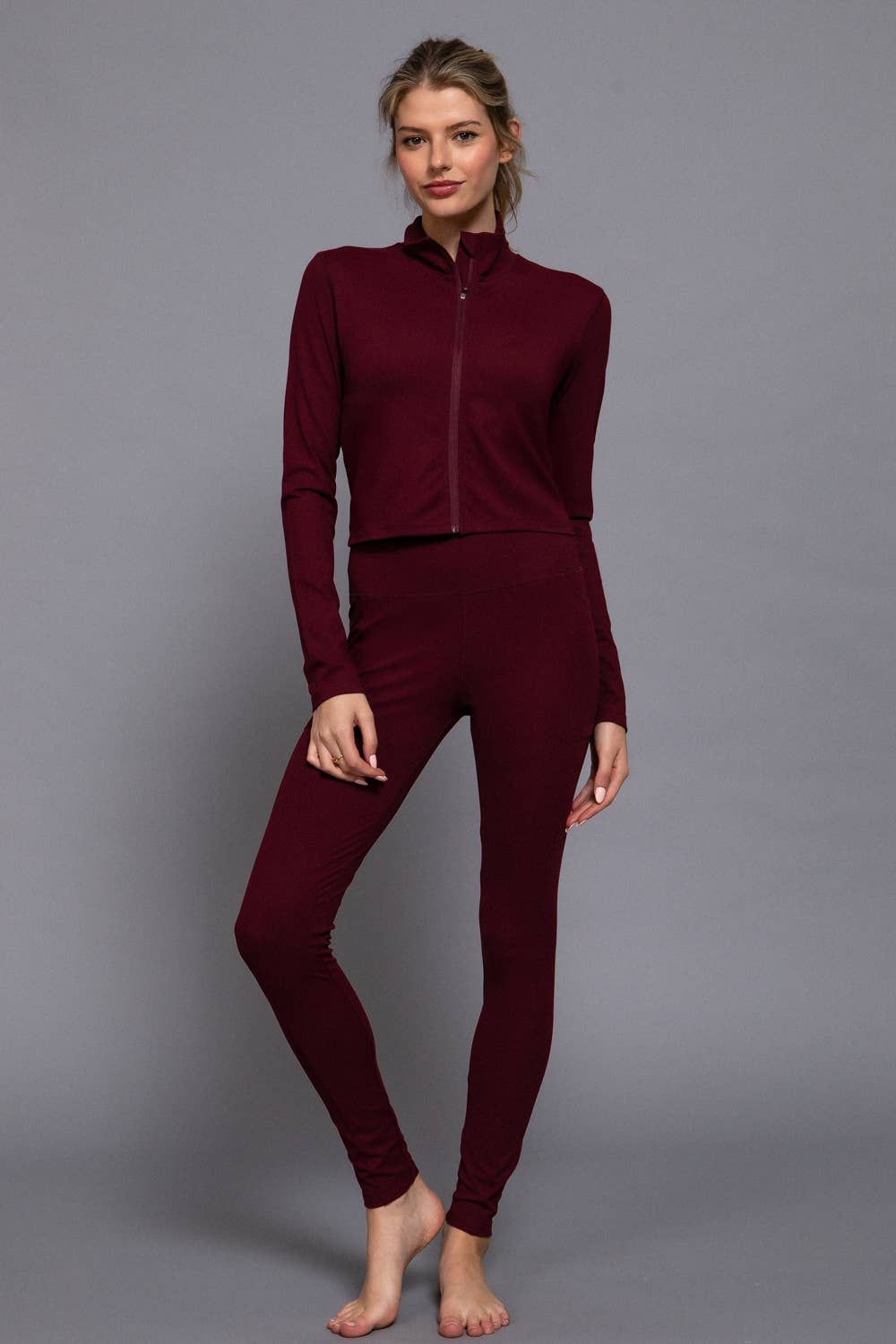 Active Basic | Active USA - Wholesale Athletic/Lounge Leggings - Women's - Waist Band Workout Leggings with Pocket15