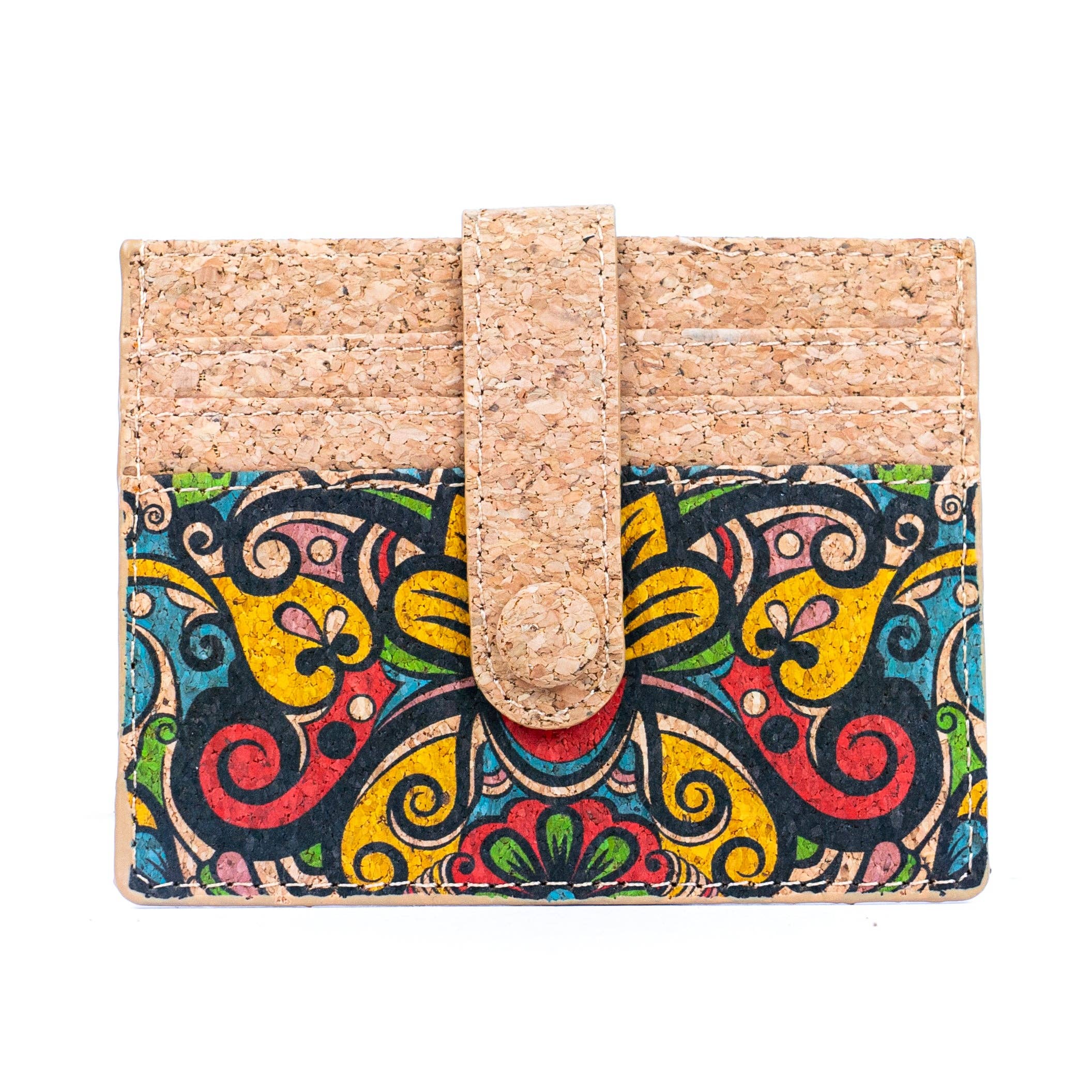 Meninas Bonitas Cork - Wholesale Wallet - Women's - Cork Card Wallets in Diverse Patterns BAG-23093