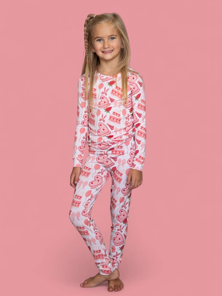 Dream Big Little Co. - Wholesale Sleepwear Set - Kids - BERRY SWEET BIRTHDAY DREAM SET17