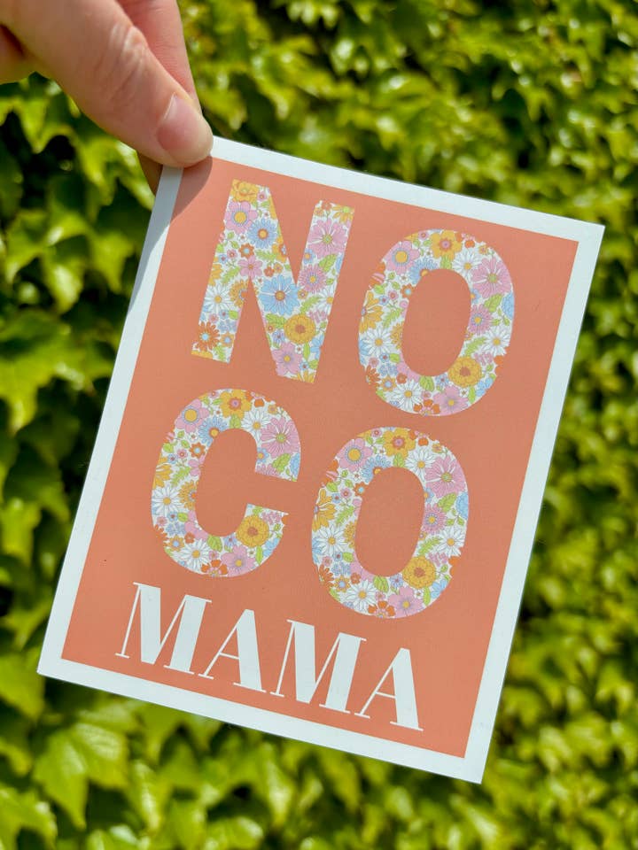 NoCo Mama Magnet | NoCo | New York | Plattsburgh, New York | Lake Champlain | SUNY Plattsburgh | Plattsburgh State | Upstate NY | Car Magnet for wholesale by Just Wandering Co.