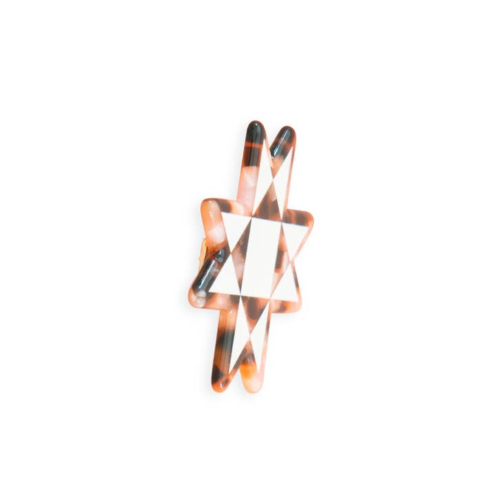 Sarah Hearts - Wholesale Hair Clip - Women's - Quilt Star Hair Clip