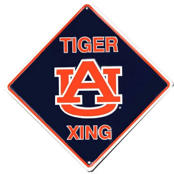 Auburn Tigers Xing - Crossing Signs for wholesale by Signs 4 Fun