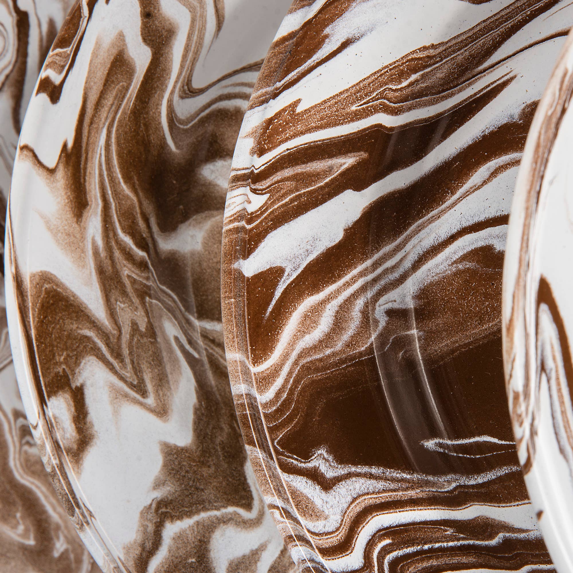 Artesano | Home Decor - Venta al por mayor Fuente - Bandeja redonda de aperitivos esmaltada de 7 pulgadas (juego de 4)6