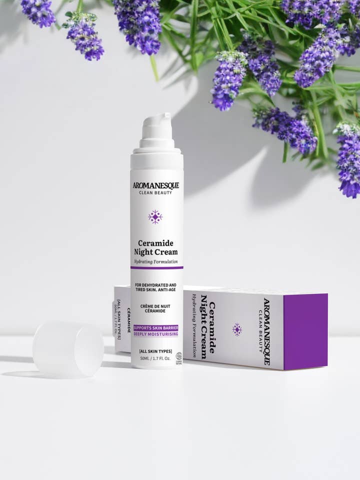 Crema Notte Aromanesque alla Ceramide - Formula Idratante per la vendita all'ingrosso da parte di Aromanesque