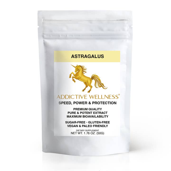 Addictive Wellness - Wholesale Protein/Superfood Powder - Astragalus Extract Powder - Di Tao 10:1 50g