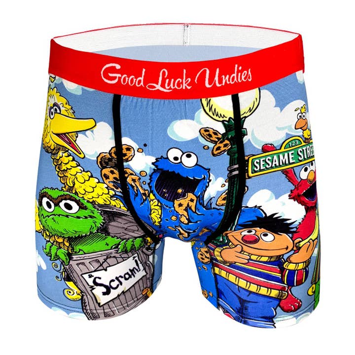 Good Luck Sock - Wholesale Underwear - Men's - Men's Sesame Street, Family Underwear