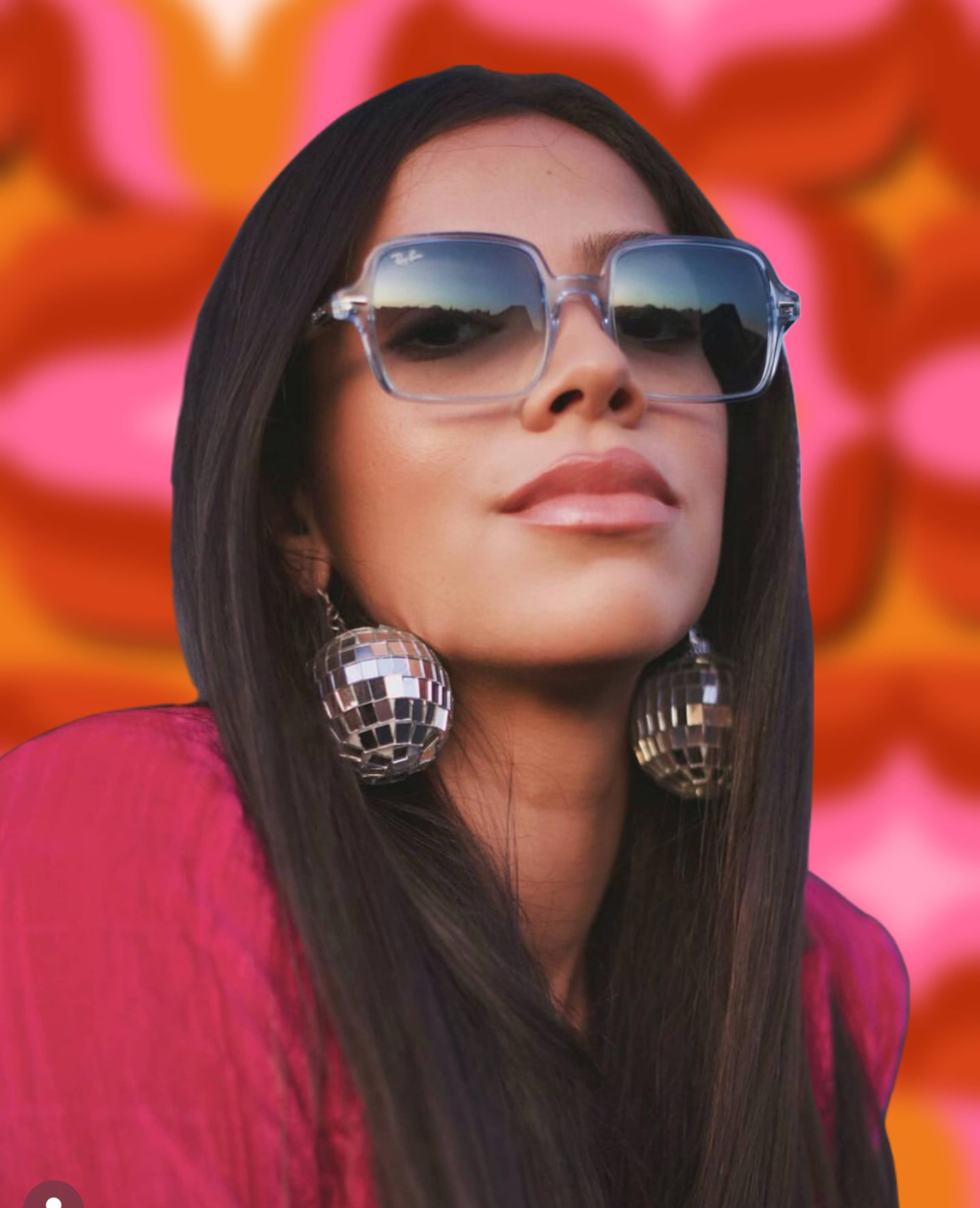 Modern Myth Jewelry - Vente Boucles d'oreilles pendantes - Boucles d'oreilles Disco Ball/Boucles d'oreilles Studio 541