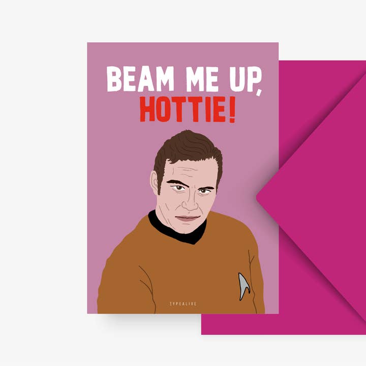 Postcard/Beam Me Up for wholesale by typealive