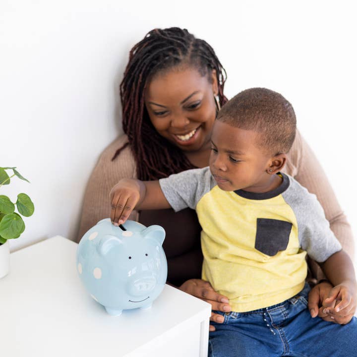 Pearhead - Wholesale Money/Piggy Bank - Kids & Baby - Polka Dot Piggy Bank