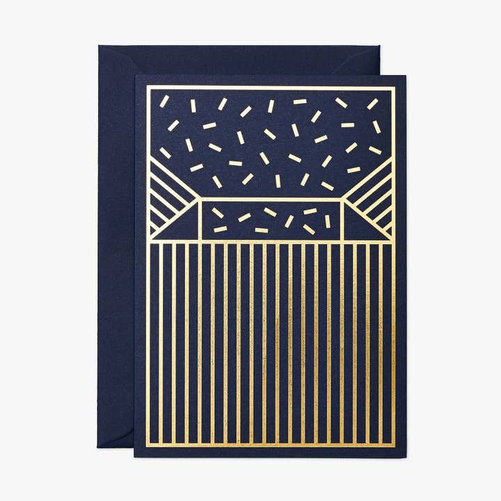 surprise present – modern christmas card, holiday, season for wholesale by thie studios