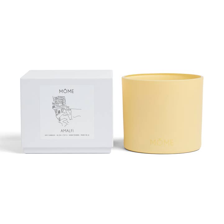 Môme Candles - Wholesale Jar/Filled Candle - Amalfi Coastline – A Candle of Lemon, Jasmine & Vetiver1