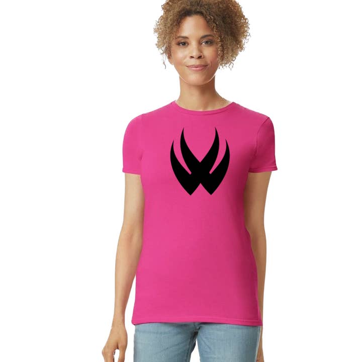VW Flame Logo Tee for Women for wholesale by Victor Wear LLC