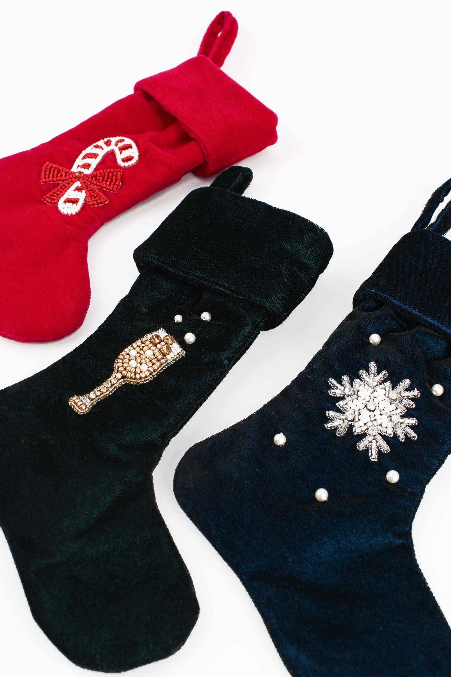 My Doris – wholesale Holiday Stocking – CANDY CANE MINI STOCKING DECORATION2