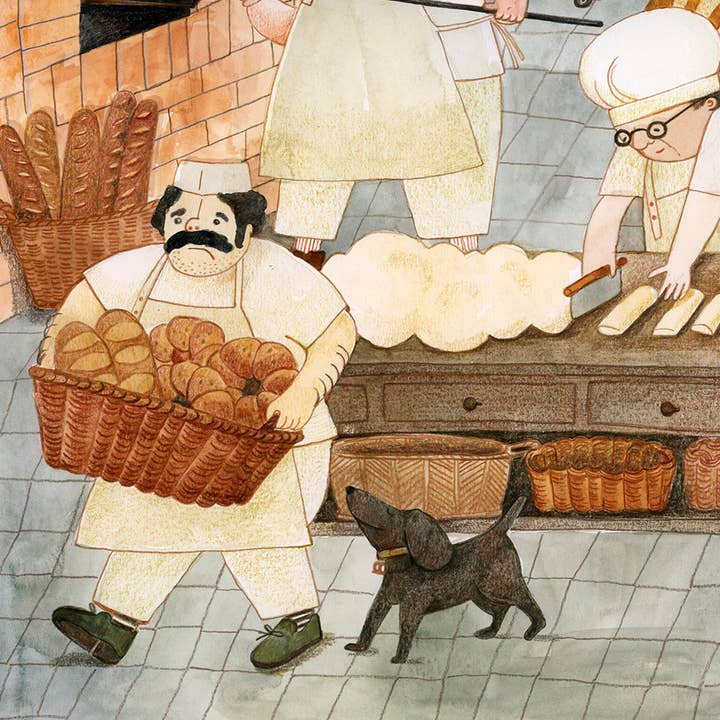 Keiko Hayner Illustrations - Wholesale Art Print - Bakers Art Print3