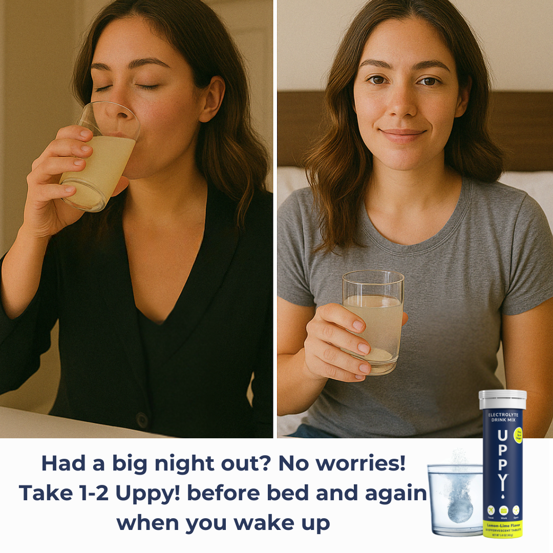 Uppy! Jet Lag Relief Electrolyte Hydration Drink Mix - Wholesale Powdered Health Drink - Uppy! Travel Essential Electrolyte Hydration Drink Mix9