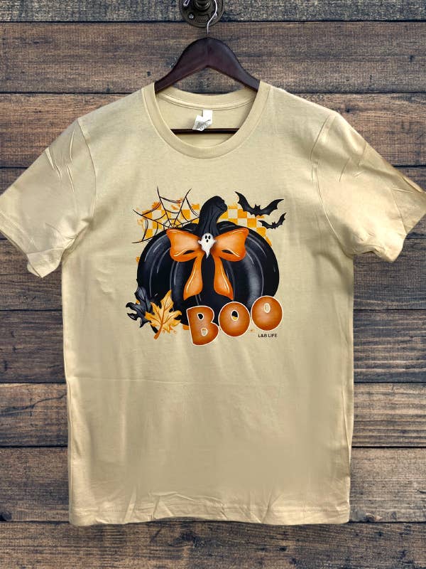 BC DTF BOO PUMPKIN TSHIRTS, TEES, GRAPHIC T-SHIRTS, for wholesale by L&B Life